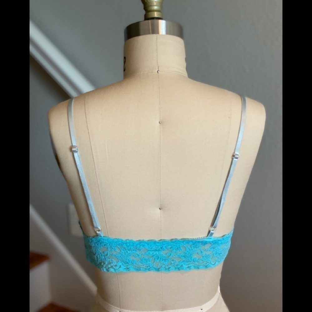 Hanky Panky Signature Original Lace Bralette Turq - Picture 6 of 6